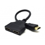 GEMBIRD HDMI splitter, pasivní, kabel, 2 cesty, DSP-2PH4-04