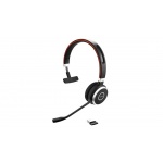 Jabra Evolve 65/Mono/BT/Bezdrát/MS/Stand/Černá-stříbrná, 6593-823-399