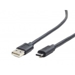 GEMBIRD USB 2.0 AM to Type-C cable (AM/CM), 1,8 m, CCP-USB2-AMCM-6