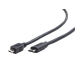 GEMBIRD USB 2.0 Micro BM to Type-C cable (Micro BM/CM), 1.8 m, CCP-USB2-mBMCM-6