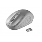 myš TRUST Primo Wireless Mouse - grey, 20785