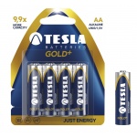 TESLA - baterie AA GOLD+, 4ks, LR06, 12060423