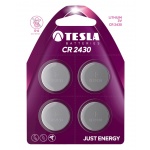 TESLA - baterie TESLA CR2430, 4ks, CR2430, 1099137108