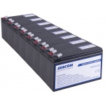 Bateriový kit AVACOM AVA-RBC27-KIT náhrada pro renovaci RBC27 (8ks baterií), AVA-RBC27-KIT