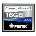 PRETEC CompactFlash 16GB 233x, PCCF16GB