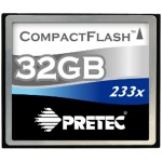 PRETEC CompactFlash 32GB 233x, PCCF32G