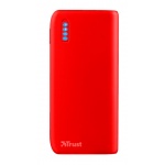 TRUST Primo PowerBank 4400 - matte red, 22136