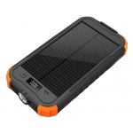 VIKING Solární outdoorová powerbanka Charlie II 12000mAh, Oranžová, CHAR12O