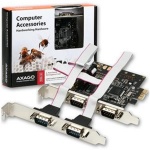 AXAGON PCEA-S4, PCIe adaptér - 4x sériový port (RS232), PCEA-S4