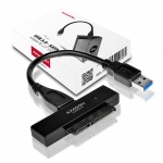 AXAGON ADSA-1S6, USB3.0 - SATA 6G UASP HDD/SSD adaptér vč. 2.5" pouzdra, ADSA-1S6