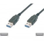 PremiumCord Kabel USB 3.0, A-B, 9pin, 1m, ku3ab1bk