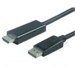 PremiumCord DisplayPort na HDMI kabel 3m  M/M, kportadk01-03