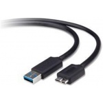 BELKIN USB 3.0 kabel A-MicroB, 0.9 m, F3U166bt0.9M