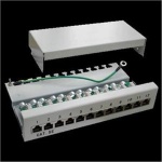 OEM Patch panel Box 12-port Cat5E STP na zed´, 4041