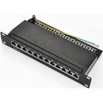 Patch panel 10" STP cat.6 12portů, 995616