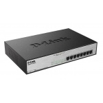 D-Link DGS-1008MP 8x 1000 Desktop Switch,8PoE port, DGS-1008MP