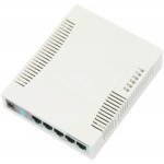 MikroTik Cloud Smart Switch CSS106-5G-1S (RB260GS), 5x 1G, 1x SFP switch, RB260GS
