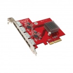 Addonics 4-portový eSATA 6G PCIe 4X řadič, AD4ES6GPX4