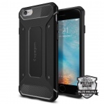 OCHRANNÝ KRYT (TPU) SPIGEN Rugged Armor PRO APPLE 6/6S černý, SGP11597