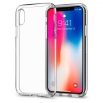 OCHRANNÝ KRYT (TPU) SPIGEN Liquid Crystal PRO APPLE iPHONE X  - transparentní, 057CS22118