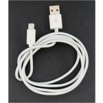 MD818 iPhone 5 Lightning Datový Kabel White (OOB Bulk), 8592118064996