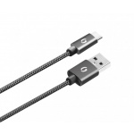 ALIGATOR PREMIUM Datový kabel 2A, USB-C černý, DATKP07