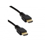 4WORLD 4W Kabel HDMI 1.4 High Speed Ethernet 3.0m Black, 08605