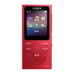 Sony MP4 4GB NWZ-E393 červený, NWE393R.CEW
