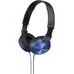 SONY sluchátka MDR-ZX310 modré, MDRZX310L.AE