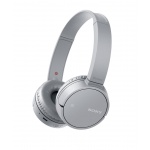 SONY sluchátka MDR-ZX220BT bezdr. HF, NC, šedá, MDRZX220BTH.CE7