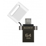 Sony Flash USB 3.0,64GB,PC/tel, OTG, bílý, USM64SA3W
