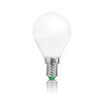 Whitenergy WE LED žárovka SMD2835 G45 E14 3W teplá bílá, 10360