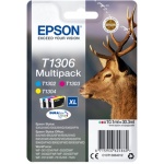 Epson Multipack 3-colours T1306 DURABrite UltraInk, C13T13064012 - originální