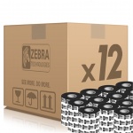 Zebra páska 2300 Wax. šířka 64mm. délka 74m, 02300GS06407