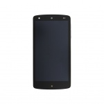 LG D821 Nexus 5 LCD Display + Dotyková Deska + Přední Kryt Black, 13817