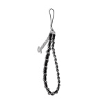 Guess Poutko na Telefon Chain Charms Black, GUSTSASSK