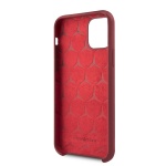 MEHCN65SILRE Mercedes Liquid Silikonový Kryt pro iPhone 11 Pro Max Red, 2450254