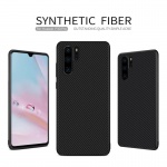 Nillkin Synthetic Fiber Ochranný Zadní Kryt Carbon Black pro Huawei P30 Pro, 2444762