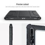 Nillkin Bumper PRO Protective Stand Case pro Samsung Galaxy Tab S7+/S8+/S8+ 5G Black, 57983109900