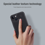 Nillkin Qin Book PRO Plain Leather Pouzdro pro Apple iPhone 15 Black, 57983116945