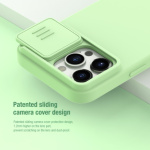 Nillkin CamShield Silky Silikonový Kryt pro Apple iPhone 15 Pro Star Grey, 57983117026