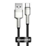 Baseus  Cafule Datový Kabel USB-USB-C 66W 0,25m Black, CAKF000001