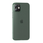 USAMS US-BH609 Soft PP Kryt pro iPhone 12/12 Pro Gentle Series 6.1 Transparent Green, 2453611