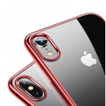 USAMS Kingdom TPU Zadní Kryt Red pro iPhone XS Max, 2440765