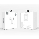 USAMS LU Dual Stereo TWS Wireless Headset White , 2442412