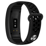 Tactical 206 Double Silikonový Řemínek pro Samsung Gear Fit 2 Pro Black, 2445465