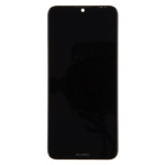 LCD Display + Dotyková Deska + Přední Kryt Huawei Y6s Black, 2451258 - neoriginální