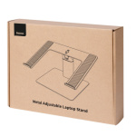 Baseus  Metal Adjustable Laptop Stand Silver, LUJS000012