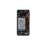 LCD display + Dotyk + Přední kryt + Baterie Samsung G970 Galaxy S10e Prism Black (Service Pack), GH82-18843A
