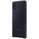 EF-PA515TBEGEU Samsung Silikonový Kryt pro Galaxy A51 Black, 2450676